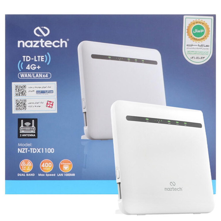 مودم رومیزی اصل نزتک TDX1100 TD-LTE 4G Cat6