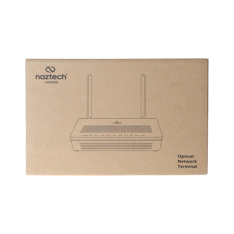 مودم فیبرنوری Naztech HG8546M - پورتها