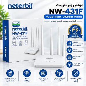 مودم حرفه ای نتربیت  NW-431F