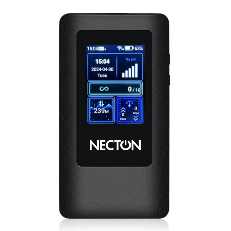 مودم حرفه ای جیبی   4G/5G NECTON GM6  5G  با 120 گیگ اینترنت بین الملل نسل 5