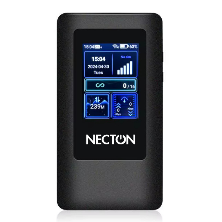 مودم حرفه ای جیبی 4G/5G NECTON GM6 5G با 120 گیگ اینترنت بین الملل نسل 5